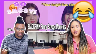 BLACKPINK Funny Savage Moments| REACTION