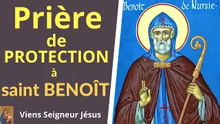 Prière de SAINT BENOIT PROTECTEUR contre les ennemis, contre le mal - Prière de PROTECTION DIVINE