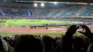 Napoli-Real Madrid urlo The Champions Curva A