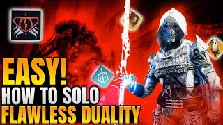 How to EASILY Solo Flawless Duality - Arc 3.0 Hunter [Destiny 2]