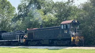 Limas to Metamora | Whitewater Valley Railroad 709 and 25