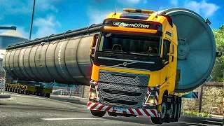 ETS 2: XXL-Schwertransport - das 83-Tonnen-Silo!  | EURO TRUCK SIMULATOR 2