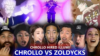 Chrollo vs Silva and Zeno Reaction Mashup!!