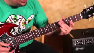 How to Play up and down the Neck with the Pentatonic Scale -  STEP ONE !
