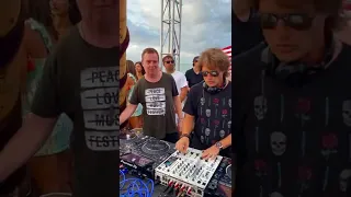 HERNAN CATTANEO B2b NICK WARREN at Miami Music Week | Mixmag #shorts