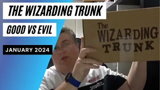 The Wizarding Trunk Good Vs Evil Unboxing January 2024