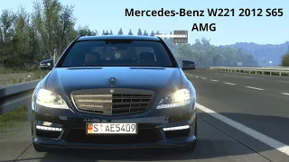 Mercedes-Benz W221 2012 S65 AMG || Euro Truck Simulator 2 [1.44] || Test Drive + Download Link.