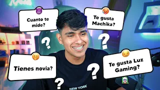 ¿TENGO NOVIA? ¿ME GUSTA LUZGAMING? CONTESTO 100 PREGUNTAS!!😱ESPECIAL 3 MILLONES