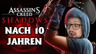 NACH 10 JAHREN ENDLICH das neue Assassin's Creed Shadows Trailer und Gameplay Reaction