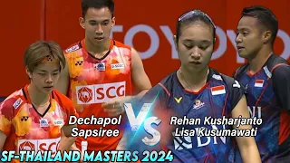 Dechapol/Sapsiree Taerattanachai vs Rehan Kusharjanto/Lisa Ayu || SF Thailand Masters 2024