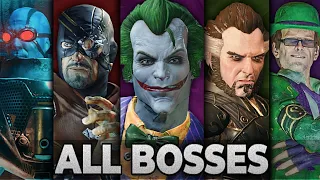 Batman Arkham City - All Bosses & Ending + DLC's [HD]