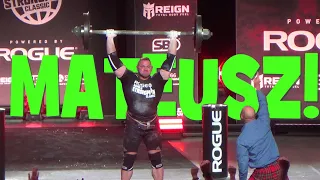 400 lb AXLE for reps - MATEUSZ KIELISZKOWSKI - ARNOLD STRONGMAN CLASSIC 2024