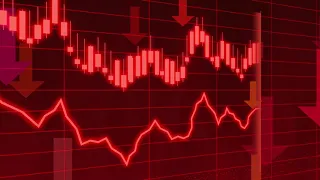 #Футаж медвежье настроение на финансовом рынке ◄4K•HD► #Footage bearish mood in the financial market