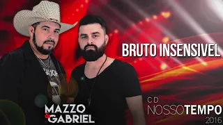 07 - Bruto Insensível, CD NOSSO TEMPO 2016 - Mazzo e Gabriel