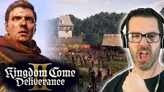 Kingdom Come Deliverance II Trailer REACTION! (Official Announce Trailer)