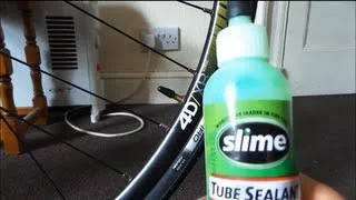 HOW TO PUT SLIME IN TO PRESTA VALVES