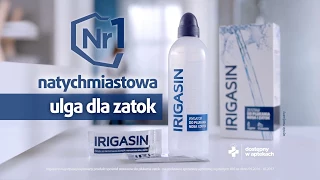 Irigasin - natychmiastowa ulga dla zatok - reklama telewizyjna