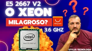 MELHOR XEON X79 QUE JA TESTEI, E5 2667 V2 UM MONSTRO!!! SERÁ O MELHOR PROCESSADOR PARA JOGOS X79??