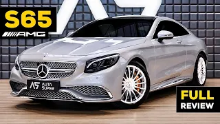 MERCEDES S65 AMG Coupé V12 S Class FULL Review BRUTAL Sound Exhaust Interior Infotainment