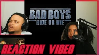 BAD BOYS: RIDE OR DIE | Official Trailer-Couples Reaction Video