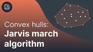 Convex hulls: Jarvis march algorithm (gift-wrapping) - Inside code