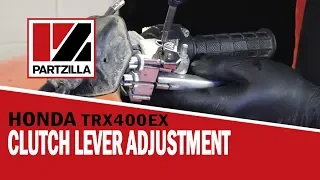 Honda ATV Clutch Adjustment & Lever Replacement | Partzilla.com