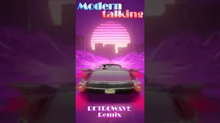 Modern Talking - Geronimo's cadillac #remix #retrowave #synthwave #shorts