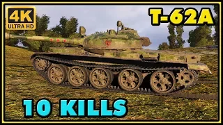 World of Tanks | T-62A - 10 Kills - 9,1K Damage - 1 VS 5 Gameplay