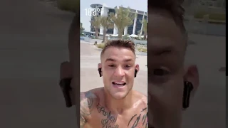 Dustin Poirier Trains in Abu Dhabi for UFC 242