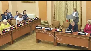 Ржач! Одесский горсовет пытается разговаривать на украинском языке 🤣 Смотреть всем!!!😆