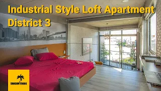 Amazing Modern Industrial Style / LOFT Apartment For Rent In Saigon