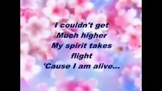 Celine Dion   I'm alive full lyrics