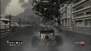 F1 2011 Crashing into a Toro Rosso at Monaco