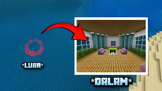 INILAH CARA MEMBUAT RUANGAN RAHASIA DI BAWAH AIR TERKEREN YANG ADA DI MINECRAFT ‼️