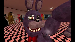 The Golden kids attack FNAF five night's at Freddy's