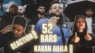 Reaction On 52 Bars ( official Video ) Karan Aujla | Ikky | Four You Ep | WE Fighting Couple