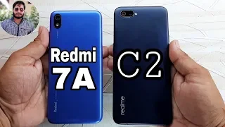 Redmi 7A vs Realme C2 Speed Test Comparison?