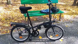 BTWIN TILT 100 Folding bike upgrades