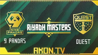 🔴DOTA 2 [RU] 9Pandas vs Quest Esports [bo2] Riyadh Masters 2023, Phase 1, Group B