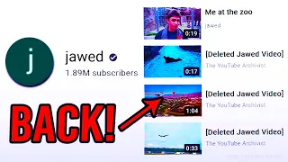 Jawed's Deleted Videos Are BACK? (revealed!)