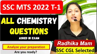 SSC MTS 2022-2023 Tier-1 All Chemistry Questions Practice| Are you ready for exam?