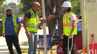 Fake Construction Worker Prank!