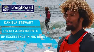 Kaniela Stewart Brings World-Class Style to Surfing For Hope Longboard Classic