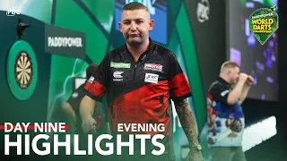 A NIGHT OF SHOCKS! | Day Nine Evening Highlights | 2023/24 Paddy Power World Darts Championship