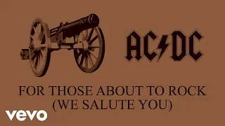 AC/DC - For Those About to Rock (We Salute You) (Audio)