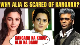 Alia Bhatt is scared of Kangana Ranaut? KRK! #krkreview #bollywood #kanganaranaut #aliabhatt #krk