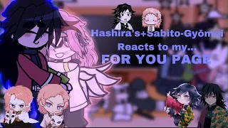 ★|Hashiras+Sabito-Gyōmei reacts to my For You page.|★ [Kinda short.]