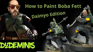 Paint Boba Fett/ Daimyo Edition (Star Wars Legion)