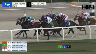 Gulfstream Park Carrera 1 - 29 de Octubre 2021