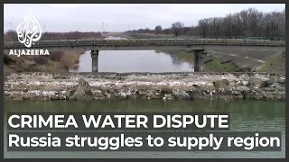 Crimea water dispute: Russia struggles to supply region
